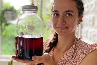 Homemade Mulberry Brandy