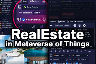 Places & Real Estate in Metaverse. 🏡