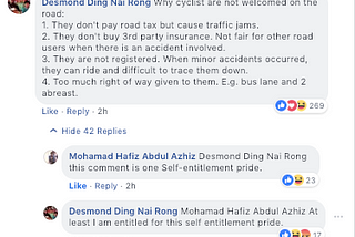 The comments section of the Pasir Ris cycling incident is everything wrong with Singapore