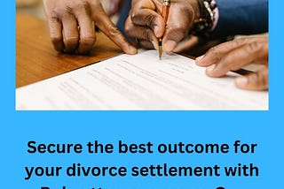 Divorce Settlement Lawyer South Africa | Bukuattorneys.co.za