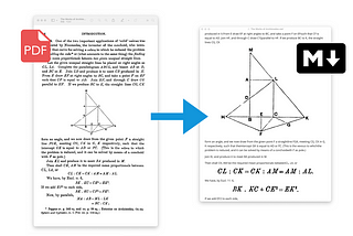 Converting scanned PDF files to Markdown and EPUB