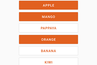 Multi Button Selection using FlatList in React Native
