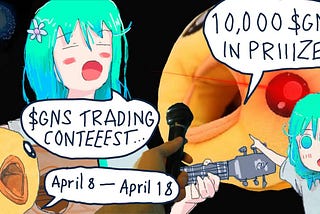 The First $GNS Trading Contest Is Here: 10,000 $GNS in Prizes