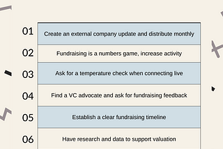 10 Fundraising Tips for Founders