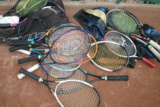 Breaking habits, not rackets. Or break both?