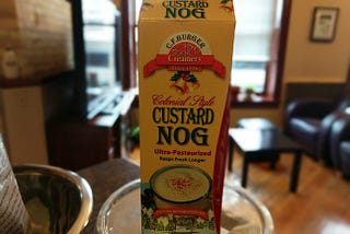 C.F Burger Custard Nog Review