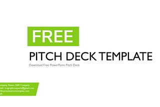 Free Pitch Deck Template [10 Slides]