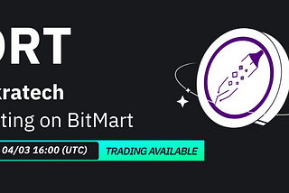 BitMart Listed ORT, Okratech’s Native Token