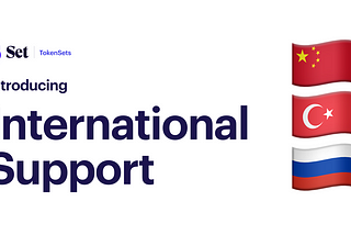 Introducing International Support