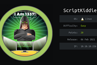 Hack The Box — Script Kiddie — Write up