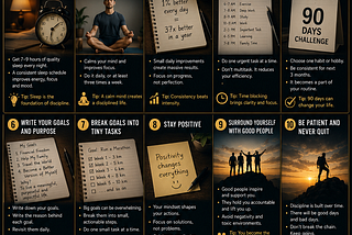 How to Become More Disciplined and Consistent in Life