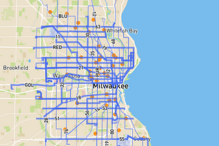 A Transit Map to Close the Gaps in Milwaukee