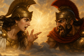 Athena Loses a Bet
