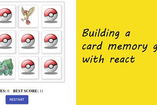 Build a Card Memory Game with React