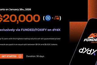Get FUNDED on dYdX: $120,000 in Trading & Affiliate Rewards Live