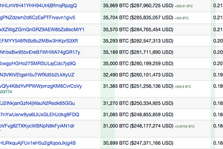 Top 100 Bitcoin wallets are increasing their holdings.
