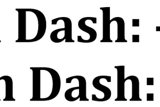 The En Dash vs. the Em Dash
