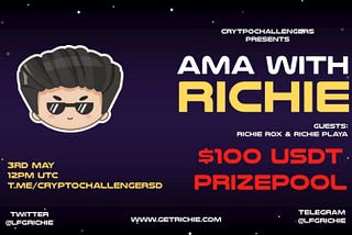 Team Richie’s First AMA with Crypto Challengers!
