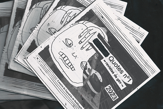 Lançamento de Quotes nº1, zine
