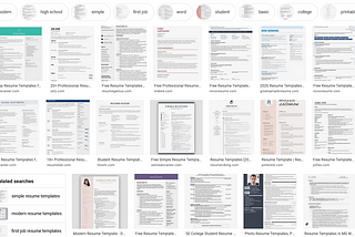 Your Resume Should Be One Column