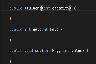 LRU Cache Implementation