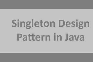 Best way to implement Singleton Design Pattern in Java