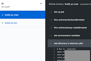Building an electron app on github actions! Windows and MacOS