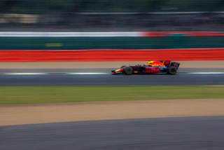 Max Verstappen in his 2017 Red Bull