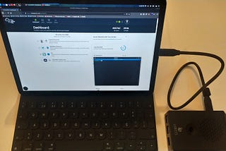 Portable Hacking Machine using Raspberry Pi 4 and iPad Pro