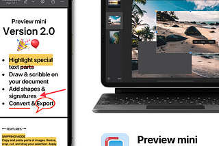 macOS Preview for iOS and iPadOS — finally with PDF support.