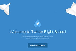 Twitter’s Flight School & MOOCs as a Marketing Medium?