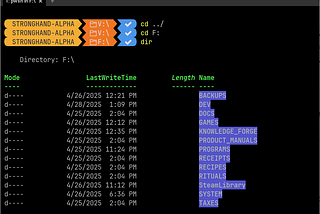 Forging the “Stronghand” Terminal: From Chaos to Command