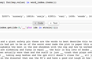 Text Based classification with RNN with google glove embedding