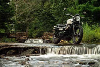 This Bike is a Running River, Filled With Dangerous Beauty.