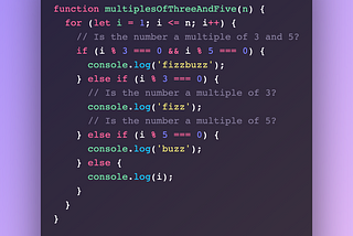 Solving the classic Fizzbuzz problem Multiple Ways using JavaScript