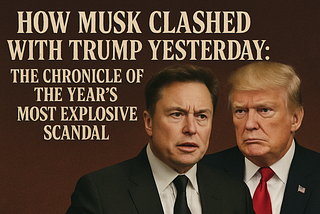 How Musk Clashed with Trump Yesterday: The Chronicle of the Year’s Most Explosive Scandal