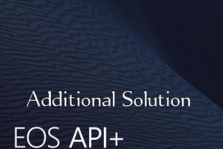 This review is aimed at supporting the already established ideas of the API+ Blue Paper Project.