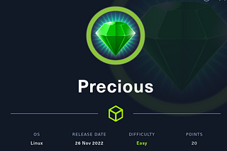 Hack The Box [HTB] Writeup: Precious