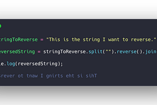 4 different ways to reverse a string with JavaScript