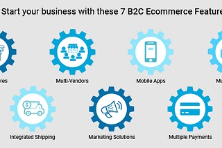 Start your business with these 7 B2C E-commerce features