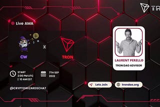 CRYPTO WIZARDS AMA WITH TRON DAO