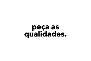 Aprenda a Pedir as Qualidades que Deseja (999%)