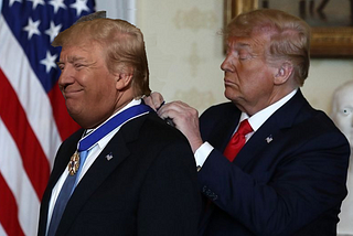 Trump Awards Himself Presidential Medal of Freedom for Israel-UAE Peace Deal
