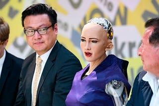 When a Humanoid Robot Announces She’d Like to Have a Baby