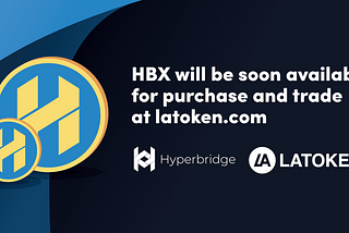 HBX Soon To Be Listed on LATOKEN