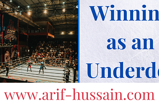 Winning as an underdog