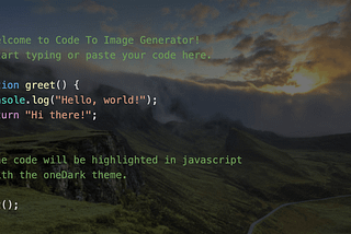 😍Amazing Useful Features Recently Added To Best Code To Image Generator App