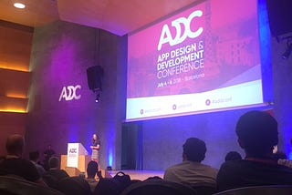 ADDC: My first Tech Conference