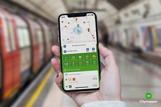 Transportation and mapping app Citymapper