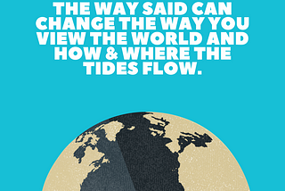 ‘So what’ the way said can change the way you view the world and how & where the tides flow.
